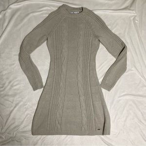 Hollister Cable Knit Sweater Dress